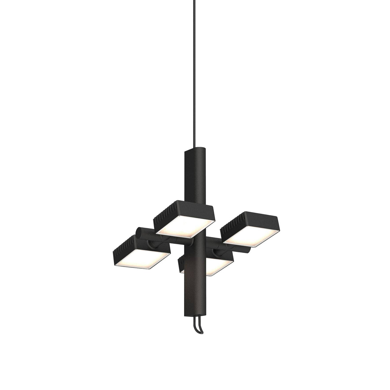 Dorval 01 Pendant: Black