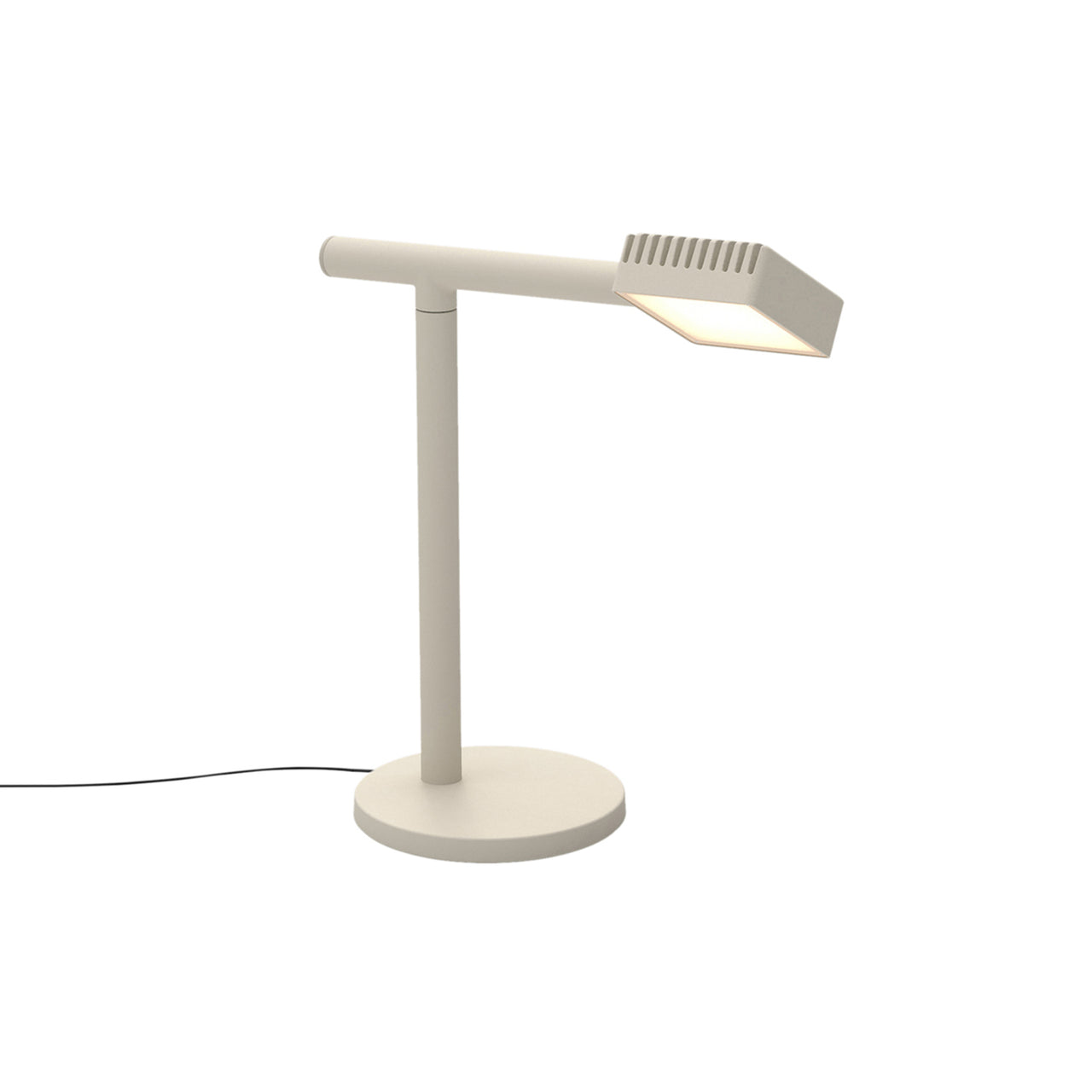 Dorval 02 Table Lamp: Beige + Black