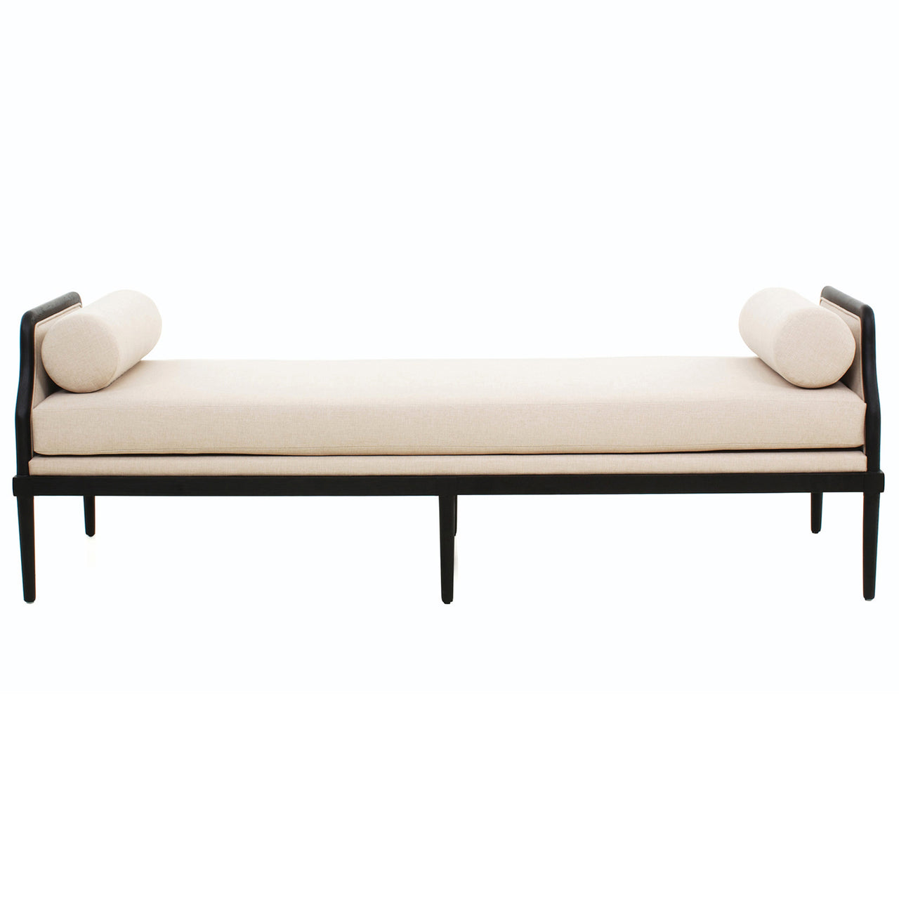 Laval Chaise Longue: Black Oak