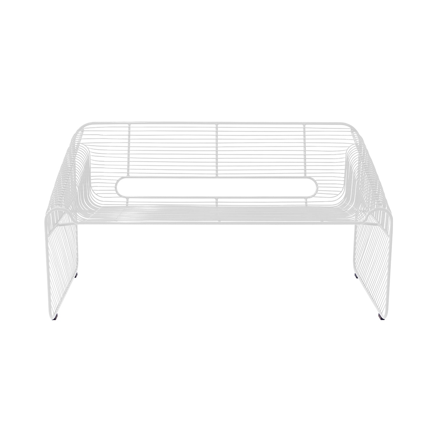 Love Seat: White + Without Seat Pad