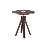 LP Side Table with Tray: Oiled Walnut + With Handles