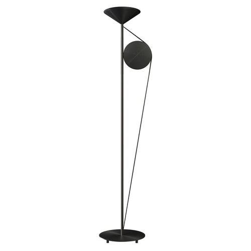 Cercle & Trait Floor Lamp: Satin Graphite