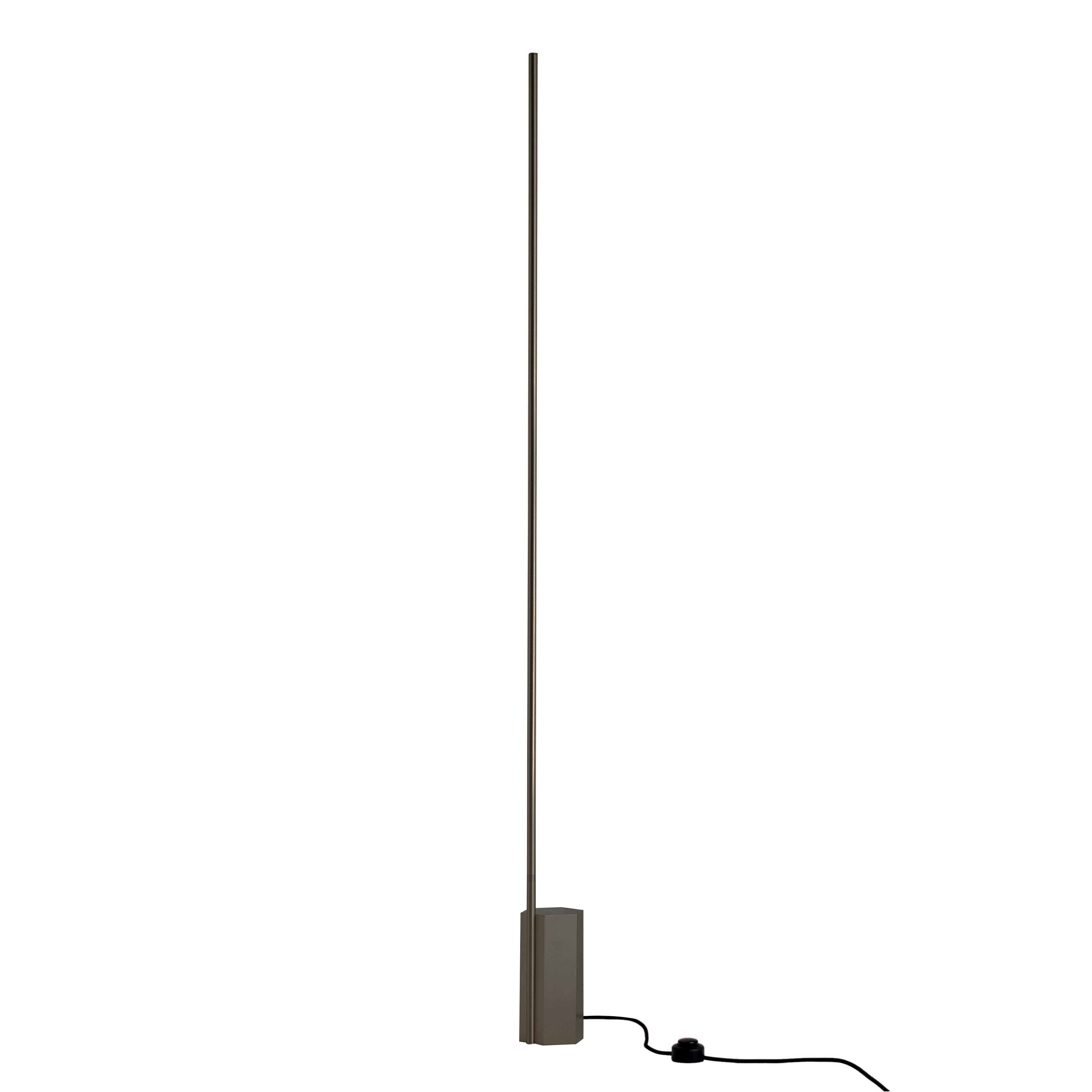 Link Floor Lamp: Satin Graphite