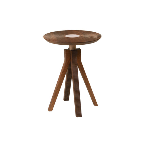 LP Side Table with Tray: Oiled Walnut + Without Handles 