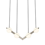 Laurent 02 Suspension Lamp: Brass + Black