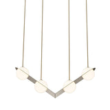 Laurent 02 Suspension Lamp: Brass + Brass