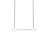 Laurent 03 Suspension Lamp: Brass + Black