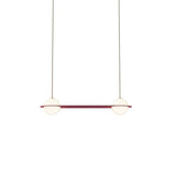 Laurent 03 Suspension Lamp: Brass + Brass