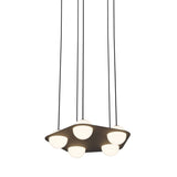 Laurent 04 Suspension Lamp: Black + Black