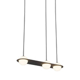 Laurent 07 Suspension Lamp: Black + Black