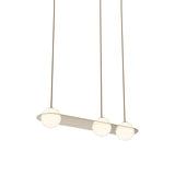 Laurent 07 Suspension Lamp: Brass + Brass