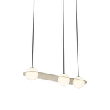 Laurent 07 Suspension Lamp: Brass + Black