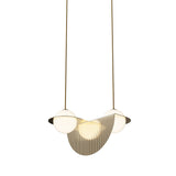 Laurent 09 Suspension Lamp: Brass + Brass