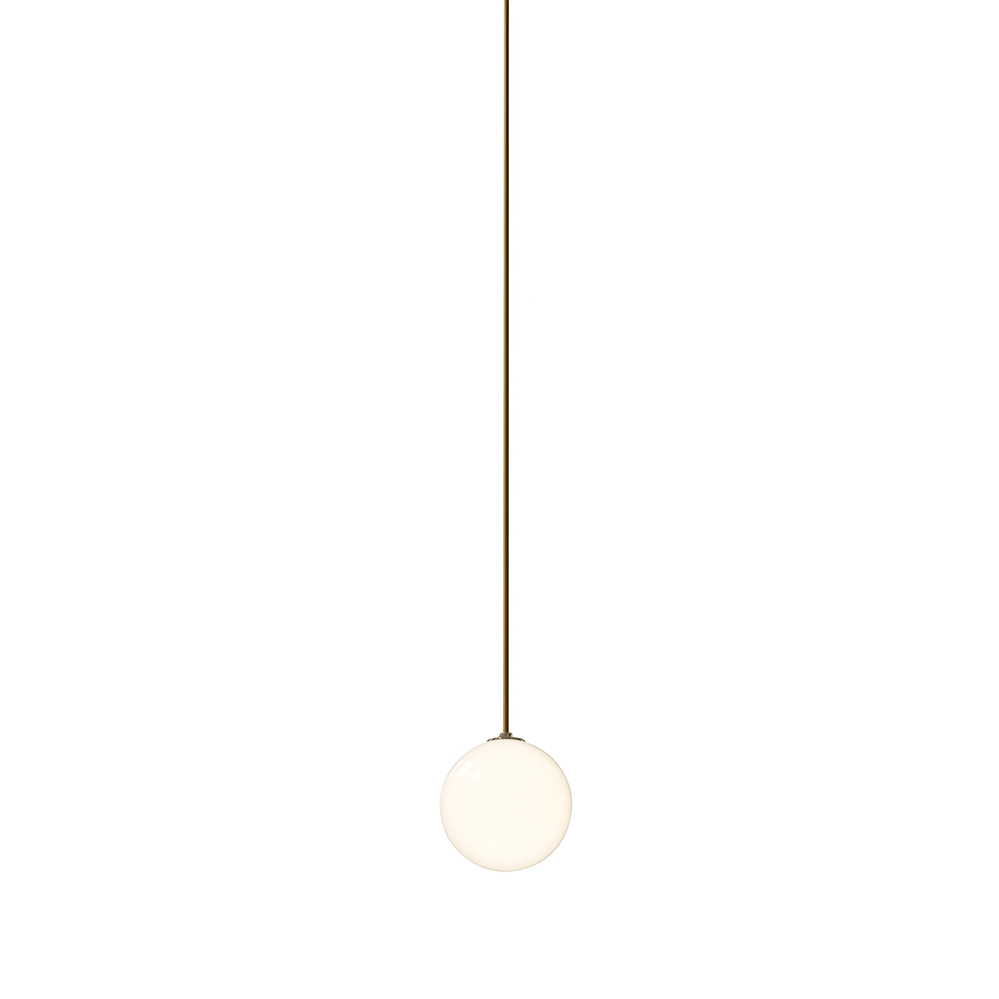 Laurent 10 Pendant: Brass