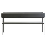 Luc Console 160: Jura Limestone + Char Grey