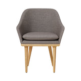 Lunar Dining Chair: Large + Natural Oak