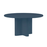 Bonbon Round Dining Table: Medium + Lacquered Byzantium