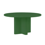 Bonbon Round Dining Table: Medium + Lacquered Pine