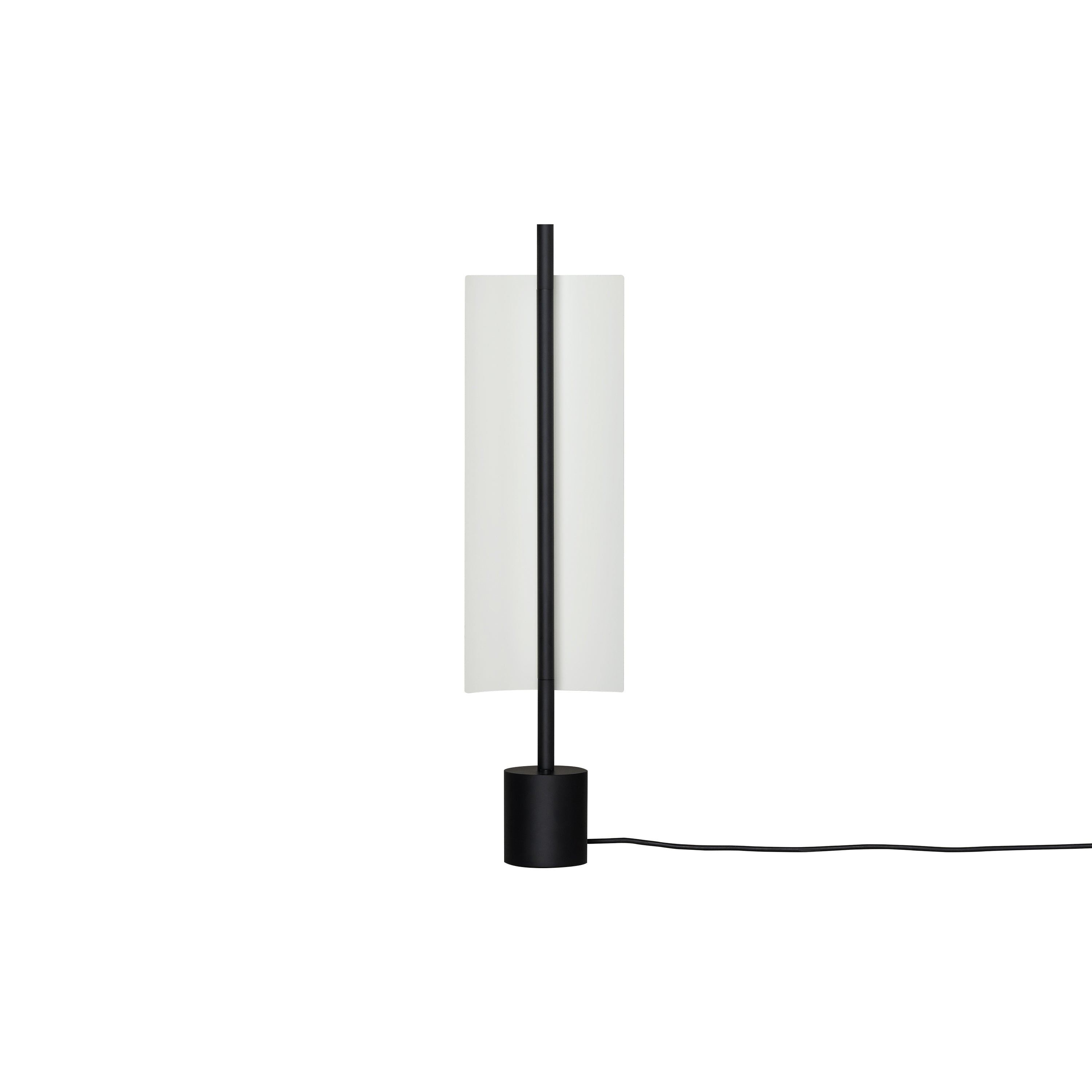 Lámina 45 Table Lamp: White Grey