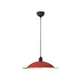 Lampiatta Pendant: Red + Black + Large - 19.7