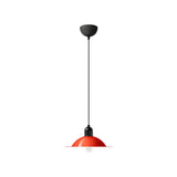 Lampiatta Pendant: Red + Black + Small - 11.1