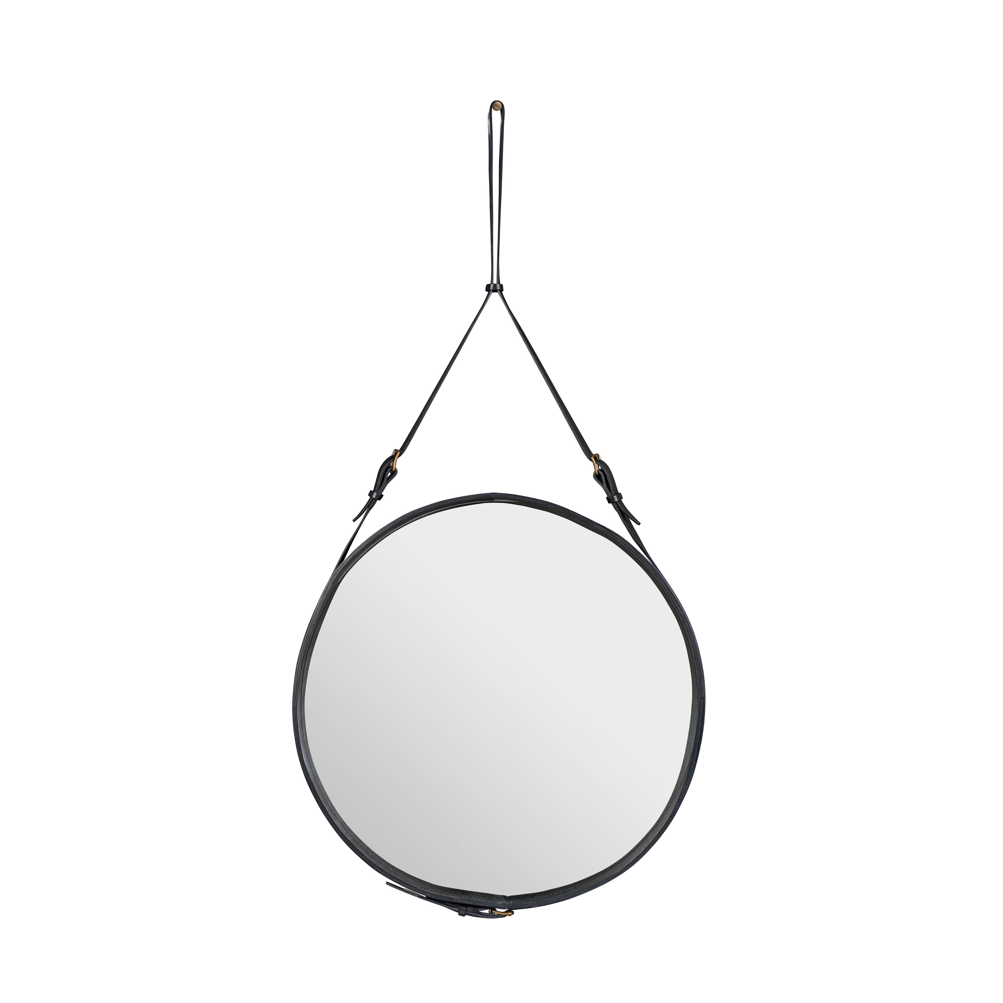 Adnet Circular Wall Mirror: Large - 27.6
