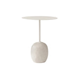 Lato Table: LN8 + Ivory White + Crema Diva Marble