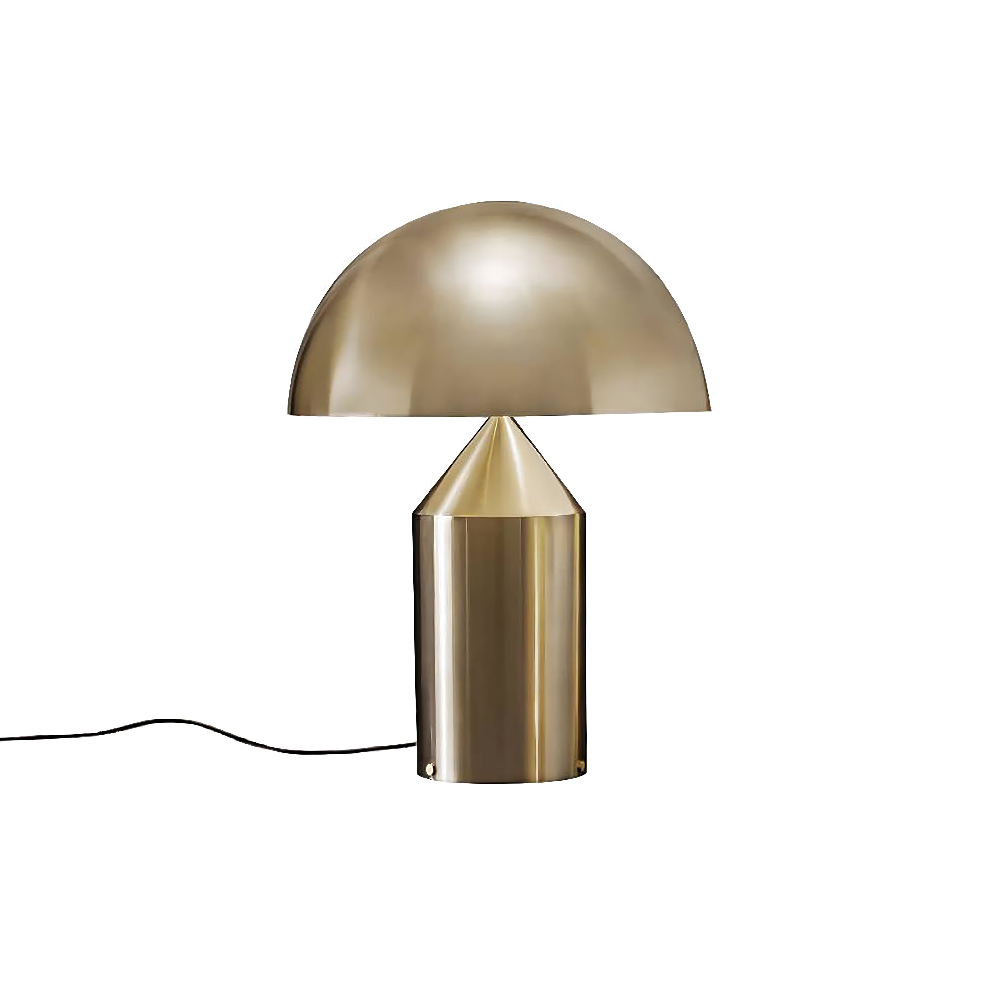 Atollo Table Lamp: Metal + Large - 19.7
