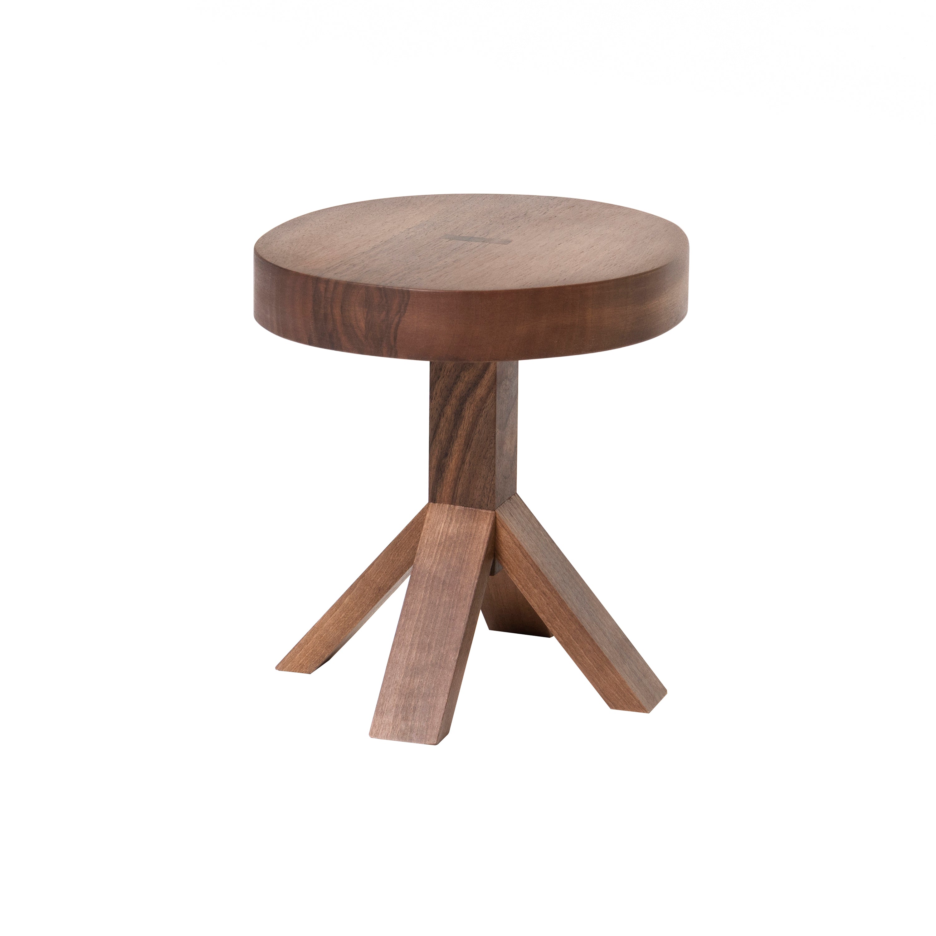 Left + Right Side Table: 4 Legs + Walnut