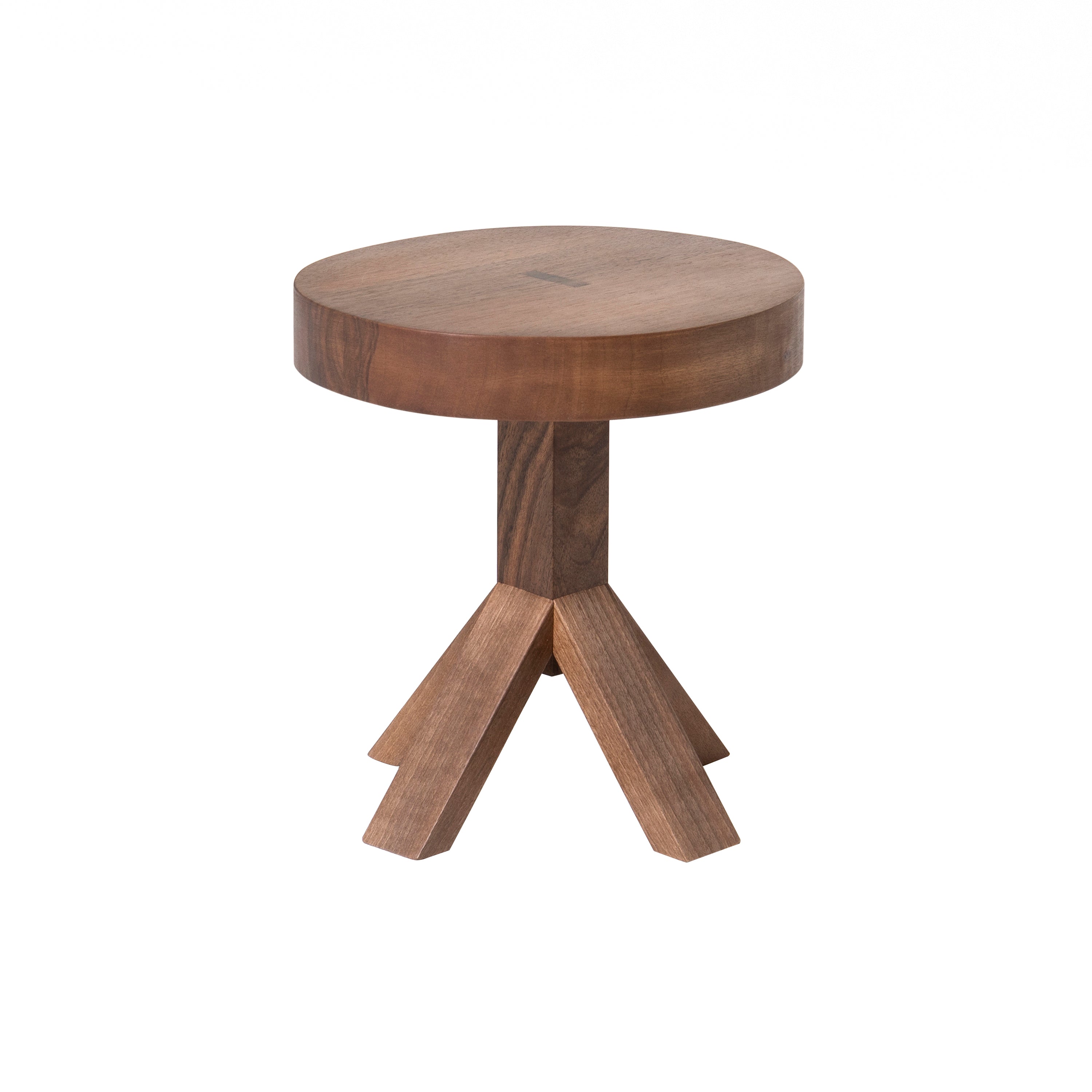 Left + Right Side Table: 4 Legs + Walnut