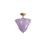 Fazzo Surface Mount: Lilac + Poppy Embellishments + Brass