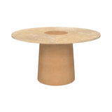 Sintra Dining Table: Yellow Limestone