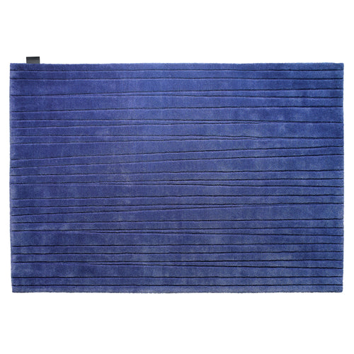 Lines Rug: Large + Indigo