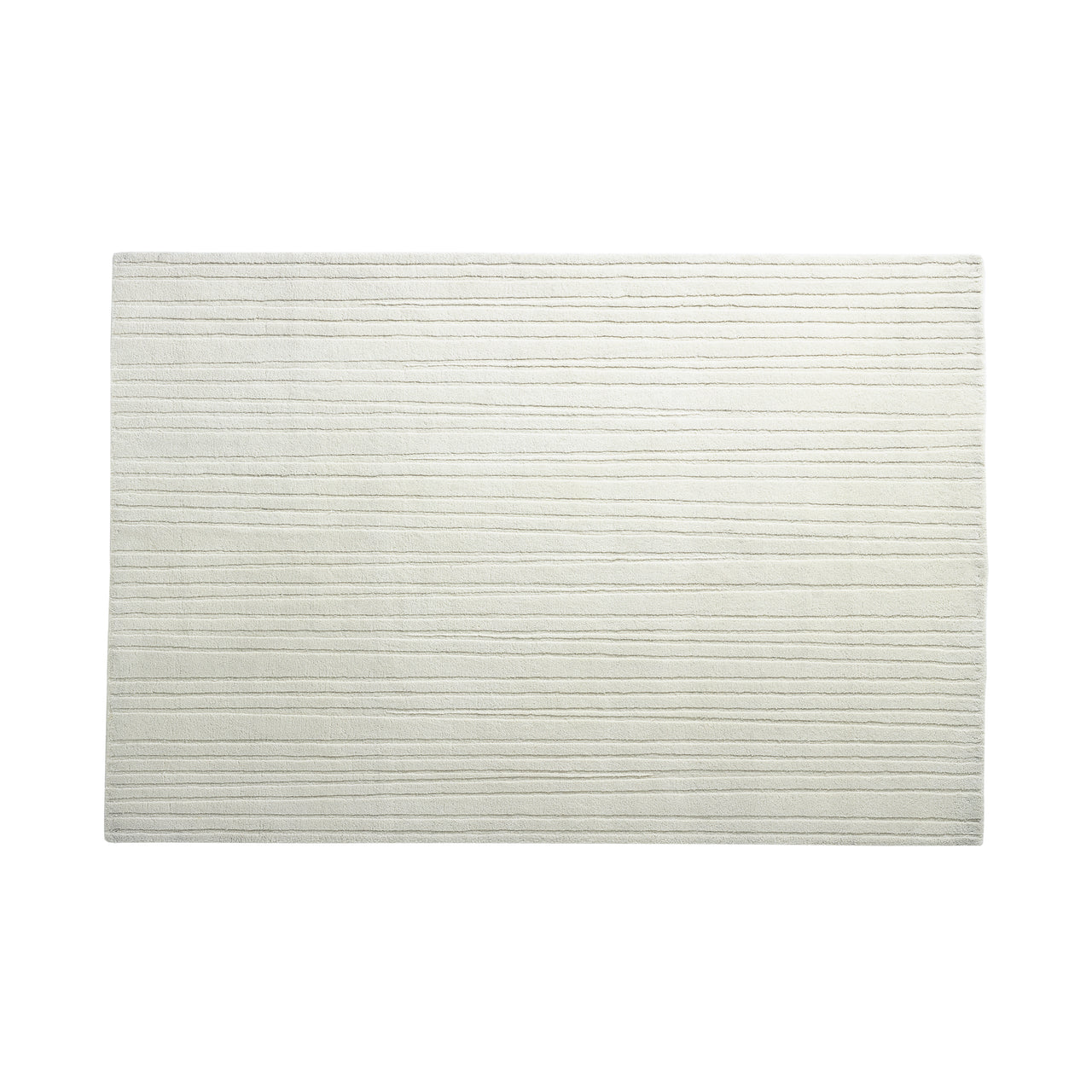 Lines Rug: Small + White