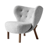 Little Petra Lounge Chair: VB1 + Oiled Walnut + Hallingdal 130