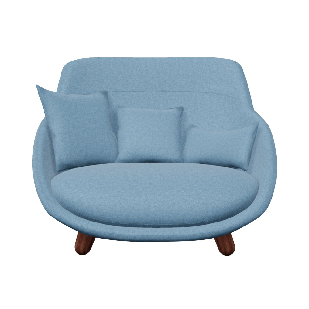 Love Sofa: Highback + Cinnamon Stained