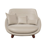 Love Sofa: Highback + Cinnamon Stained