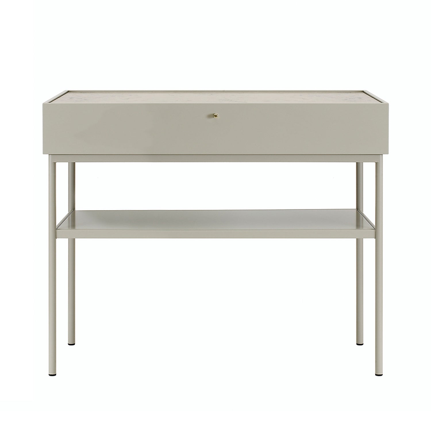 Luc Console 100: Jura Limestone + Dark Sand