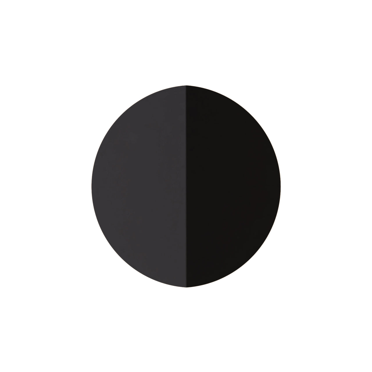 Lune Wall Sconce: Carbon