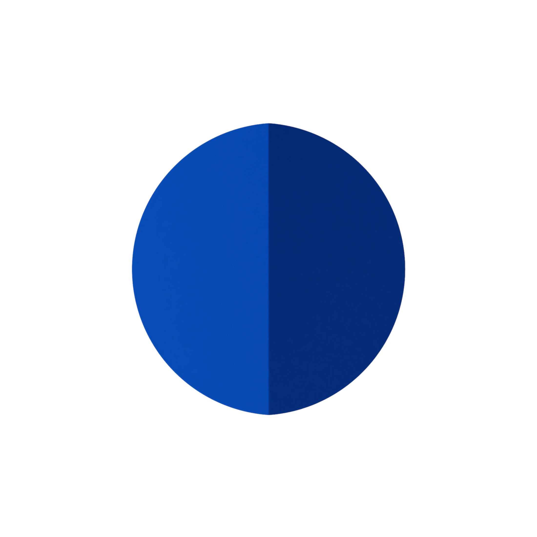 Lune Wall Sconce: Cobalt