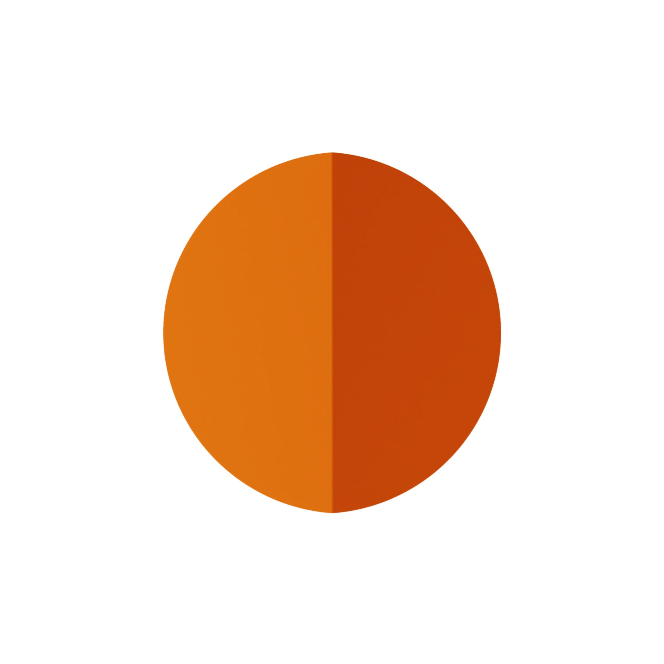 Lune Wall Sconce: Persimmon