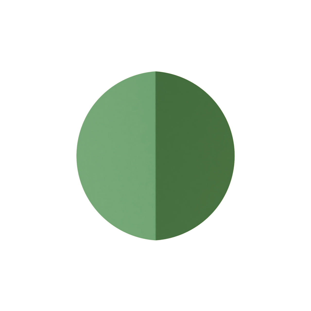 Lune Wall Sconce: Sage