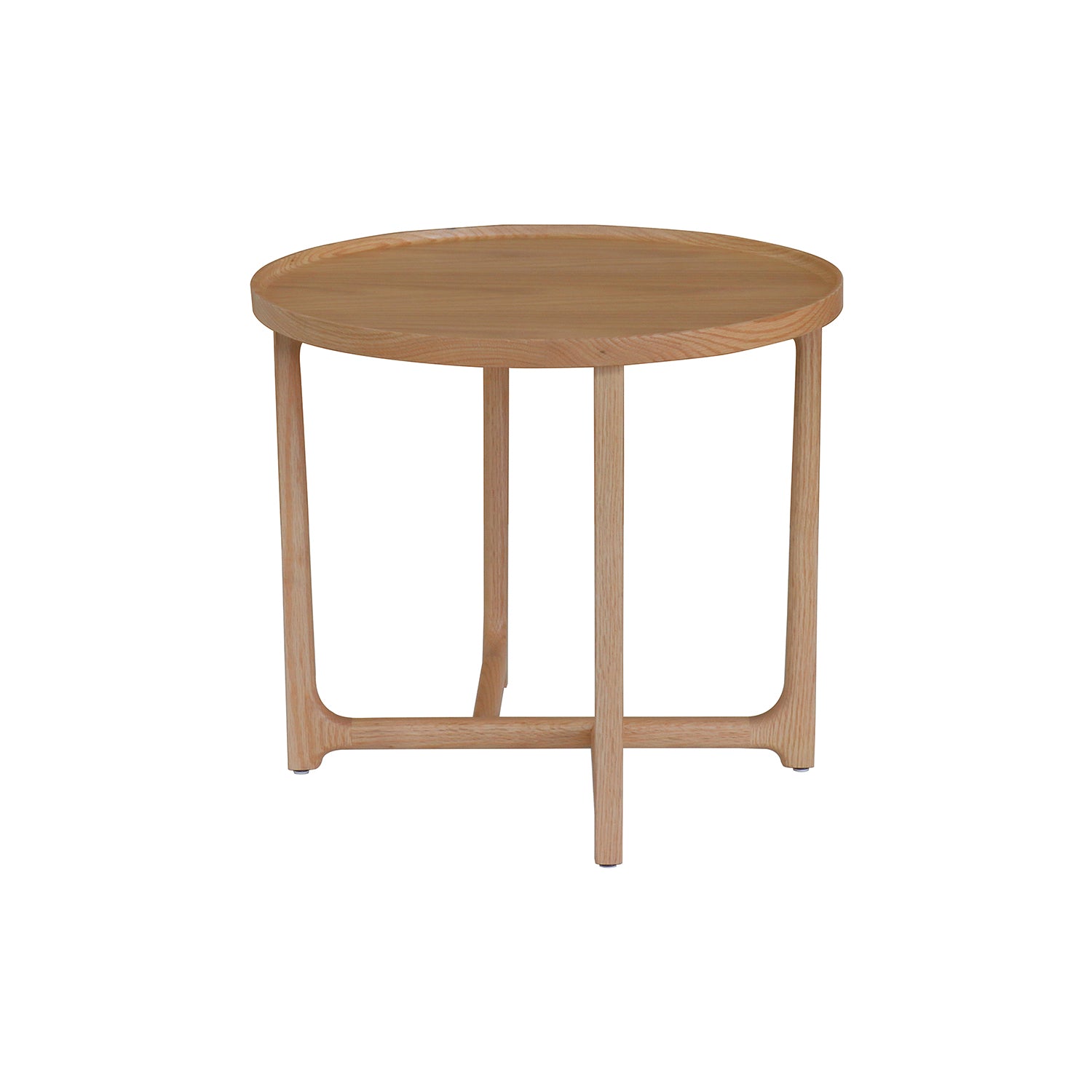 Lyrical High Side Table: Natural Oak