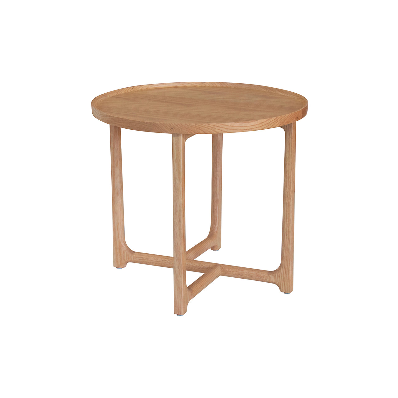 Lyrical High Side Table: Natural Oak