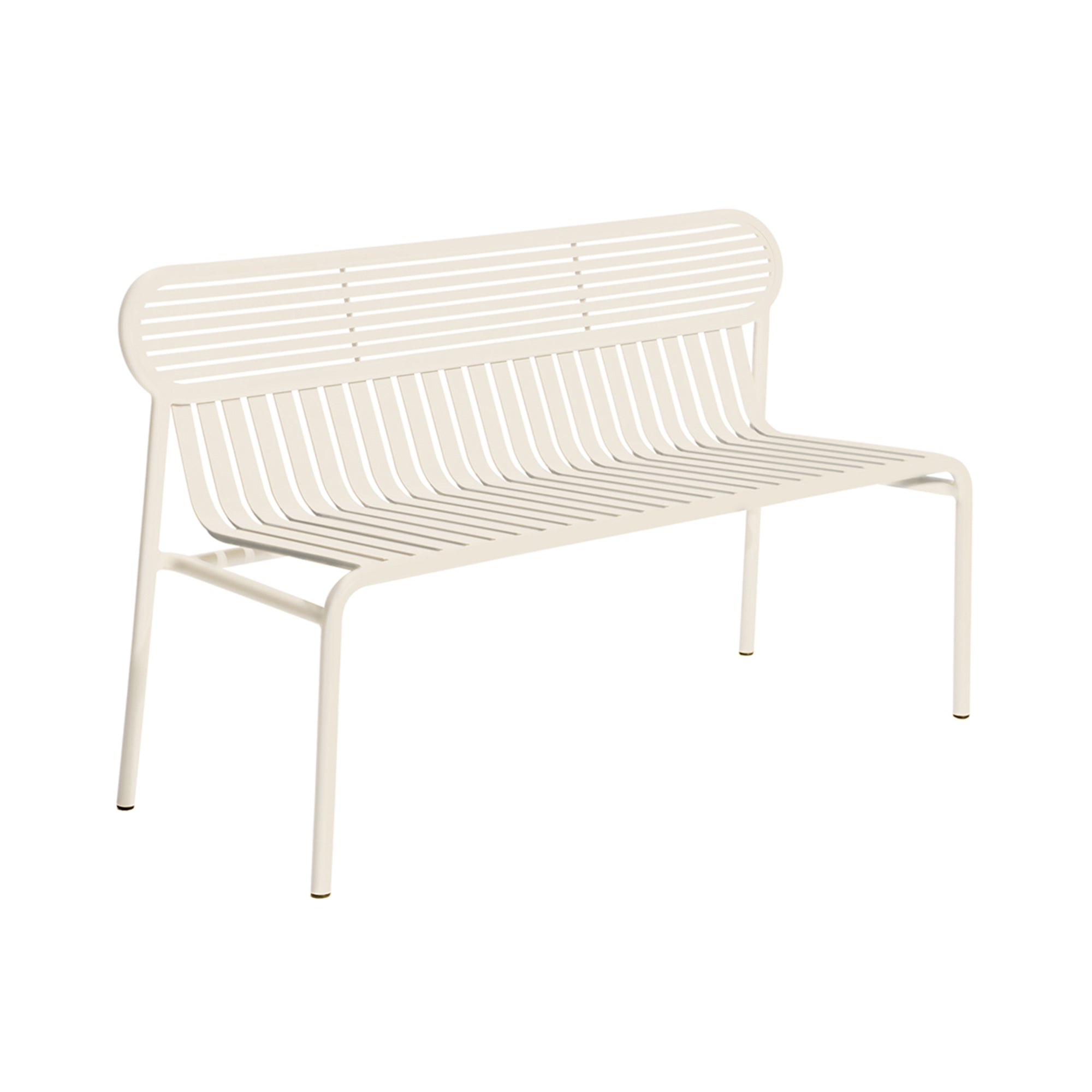 Week-End Garden Stacking Bench: Ivory