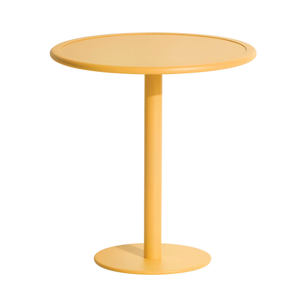 Week-End Bistro Table: Round + Saffron