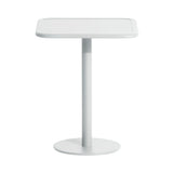 Week-End Bistro Table: Square + Pearl Grey