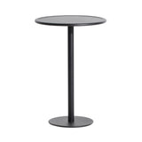 Week-End High Table: Round + Black