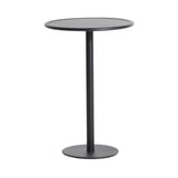 Week-End Bistro High Table: Round + Black