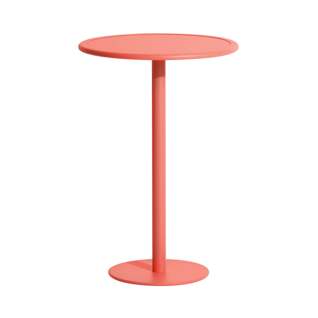 Week-End High Table: Round + Coral